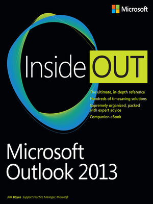 cover image of Microsoft Outlook 2013 Inside Out